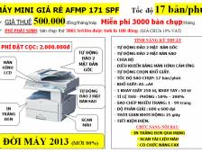 Cho thuê máy Photocopy Ricoh AFICIO MP 171 SPF
