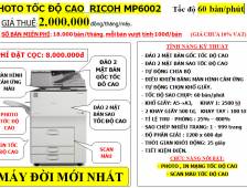 Cho thuê Máy Photocopy RICOH AFICIO MP 6002